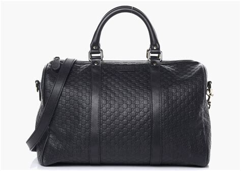 gucci boston bag satchel microguccissima black|gucci boston bag vintage.